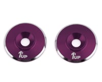 1UP Racing 3mm LowPro Wing Washers (Purple Shine) (2)