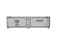 Accurail HO KIT 40' Wood Reefer CN Silver