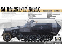 AFV Club 1/35 Sdkfz 251/17 Ausf C Commandhalftrak