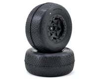 AKA Typo Wide SC Pre-Mounted Tires (SC6/Slash/Blitz) (2) (Black)