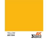 AK INTERACTIVE Yellow Acrylic Paint 17Ml