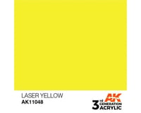 AK INTERACTIVE Laser Yellow Acrylic Paint 17Ml