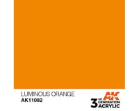 AK INTERACTIVE Luminous Orange Acrylic Paint 17Ml