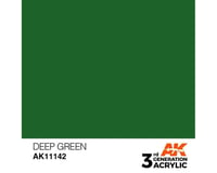 AK INTERACTIVE Deep Green Acrylic Paint 17Ml