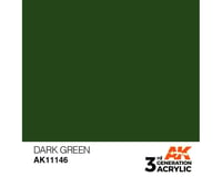 AK INTERACTIVE Dark Green Acrylic Paint 17Ml