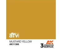 AK INTERACTIVE Mustard Yellow Acrylic 17Ml