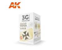 AK INTERACTIVE Clear Doped Linen Acrylic Paint Set