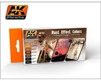 AK Interactive Rust Effects Acrylic Paint Set (6 Colors) 17ml Bot