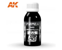 AK INTERACTIVE Black Primer + Microfiller 100Ml Bottle