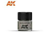 AK INTERACTIVE Colors M485ltgreyacrylc Lcqur Pnt