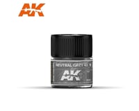 AK INTERACTIVE Colors Neutralgrey 43Acrylc Lcqur Pnt