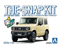 Aoshima 1/32 Suzuki Jimny Jeep Snap Metal Ivory
