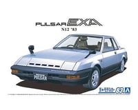 Aoshima 1/24 1983 Nissan Pulsar Exa 2-Door Car