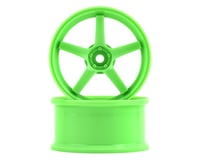ARP ARW02 5 Mode 5-Spoke Drift Wheels (Green) (2)