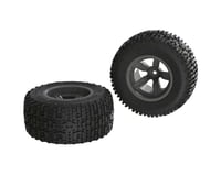 Dirtrunner ST Rear Tire Set Glued Black (2)