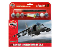 Airfix 1/72 Hawker Harrier Gr1 W/Paint + Glue