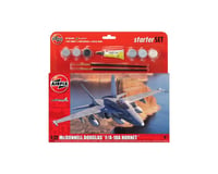 Airfix 1/72 F/A18a Hornet Starter Set W/Paint