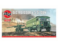 Airfix Aec Matador + 5.5Inch Gun