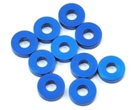 Team Associated 7.8x2.0mm Aluminum Bulkhead Washer (Blue) (10)