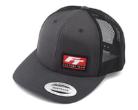 Team Associated Factory Team Logo "Curved Bill" Trucker Hat (Black/Grey)
