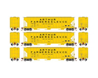 Athearn HO RTR FMC 4700 Covered Hopper, AFEX (3)