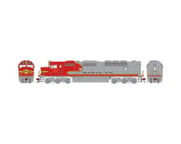 Athearn HO FP45, SF/Red & Silver/Small Lettering #104