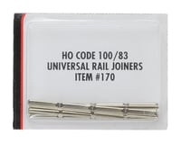 Atlas Railroad HO-Scale Code 100/Code 83 Rail Joiners (48) (Nickel Silver)