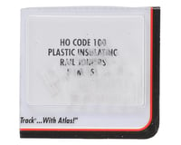 Atlas Railroad HO-Scale Code 100 Insulated Rail Joiners (24) (Plastic)