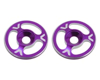 Avid RC Triad Wing Mount Buttons (2) (Purple)