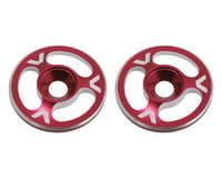 Avid RC Triad Wing Mount Buttons (2) (Red)