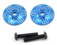 Avid RC 1/8 Wing Mount Button (2) (Blue)