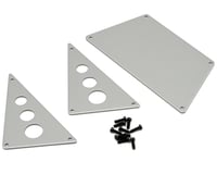 Axial Aluminum Front Skid Plate Set (Silver) (3)