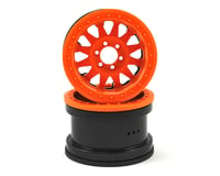 Axial Method IFD 2.2 Beadlock Rock Crawler Wheels (2) (Orange)