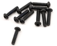 Axial 2.6x10mm Self Tapping Button Head Screw (Black) (10)
