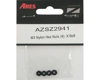 Ares AZSZ2941 M3 Nylon Hex Nuts (4): X-Bolt