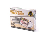 Bachmann E-Z Nikel Silver First Railroad Track Pack (HO Scale)