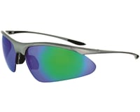Optic Nerve Tightrope Sunglasses (Matte Carbon) (Brown Blue Mirror Lens)