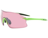 Optic Nerve Fixie Pro Sunglasses (Shiny Green) (Rose Silver Flash Mirror Lens)