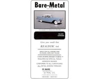 Bare Metal Foil Co 003 6x11 Thin Sheet Black Chrome Foil