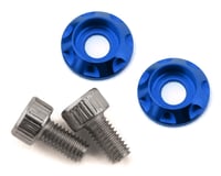 Team Brood M3 Motor Washer Heatsink w/Screws (Blue) (2)
