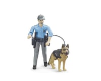 Bruder Toys BWORLD POLICEMAN WITH DOG