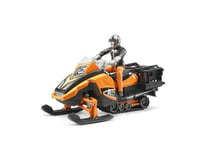 Bruder Toys Snowmobile With Driver And Accessories