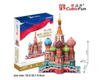 Cubic Fun St. Basils Cathedral Russia 3D Puz