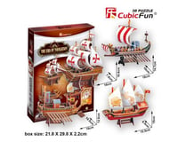 Cubic Fun Era Of Navigation Four Ships 3D Puz