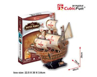 Cubic Fun CubicFun T4008H Santa Maria Ship Puzzle