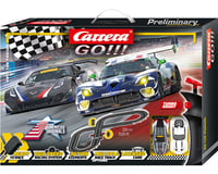 Carrera GO!!! Onto The Podium Electric 1/43 Slot Car Racing Track Set