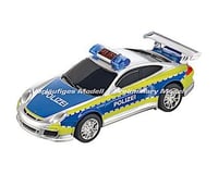Carrera Porsche 911 Polizei Silber/Blau/Gelb