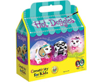 Creativity for Kids (1487000) Hot Doggies Craft Kit – Makes 3 Bobble-Head Dogs
