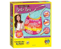 Creativity For Kids 6169000 Design and Paint Boho Bag-Makes 1 Kids Purse