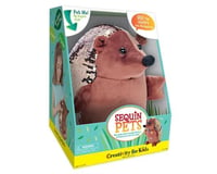 Creativity For Kids 6175000 Sequin Pets Stuffed Animal - Happy the Hedgehog